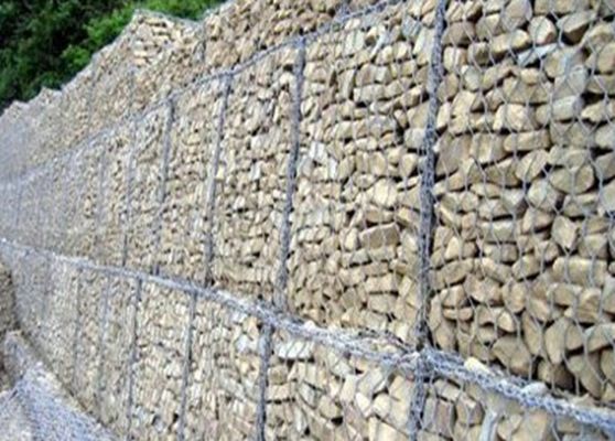 Chine Paniers extérieurs de Gabion de roche de construction pour des murs de soutènement de roche fournisseur