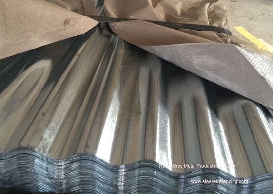 Chine Plats galvanisés ondulés de tôle d'acier pour couvrir, murs, plafond fournisseur