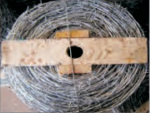 l'électro de clôture barbelé de fil de fournisseur d'alibaba a galvanisé le barbelé à vendre